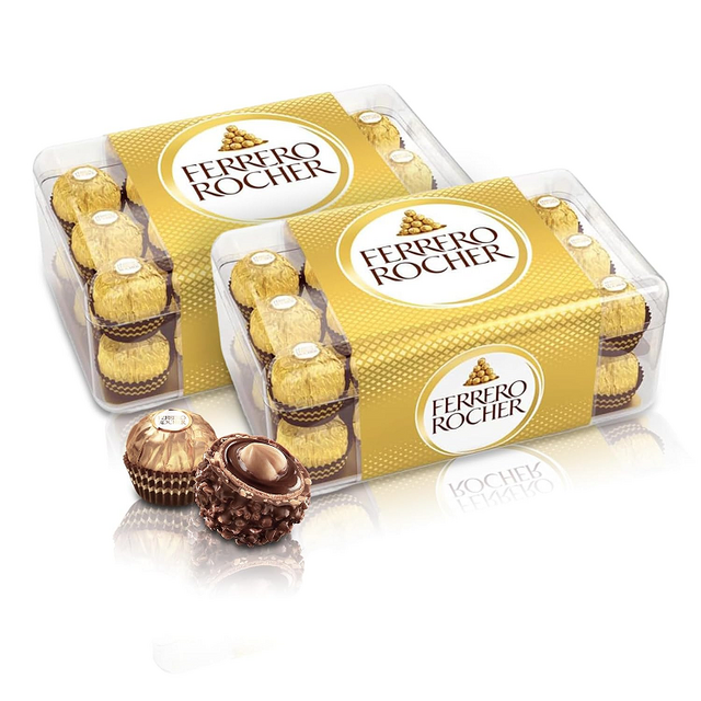 Ferrero Rocher T-30 Chocolate 30 Tabletas Ferrero Collection Raffaello