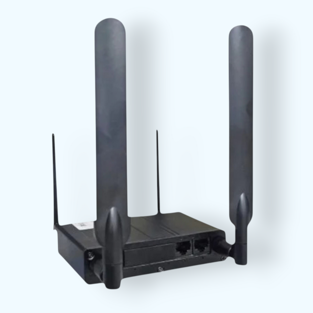 Routeur 4G LTE avec Double Ethernet WiFi pour l'Automatisation IoT, la Surveillance à Distance et la Migration VoLTE