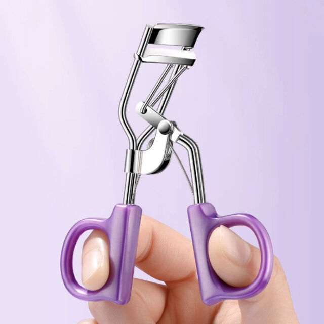 Wimpernformer Wimpern-Assistent Tragbares Schönheitstool Entenschnabelgriff Kunststoff Weitwinkel-Wimpernformer