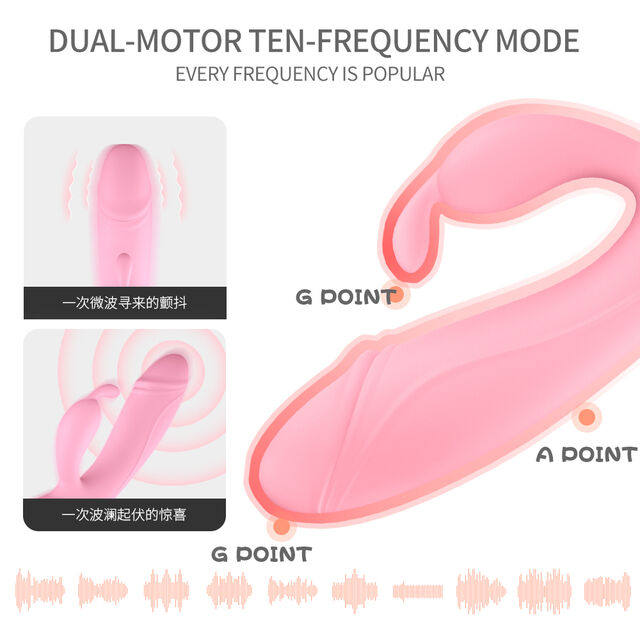 Vibrateur Dildo Masseur Sexuel en Silicone, Chauffage Réglable à 10 Fréquences, Différents Angles pour Clitoris et Point G, Vibrateur de Voyage
