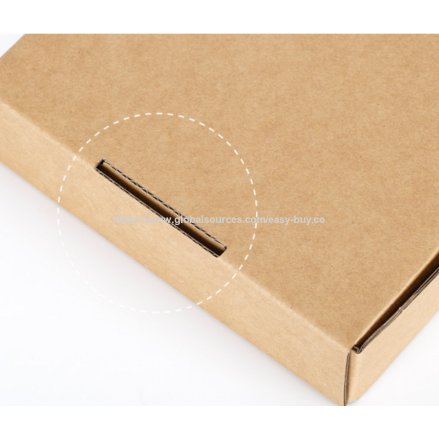 Caixas de embalagem de vestuário Caixas de avião extrarresistentes, caixas de papel personalizadas, kraft de três camadas, caixas de embalagem de roupas, caixas quadradas