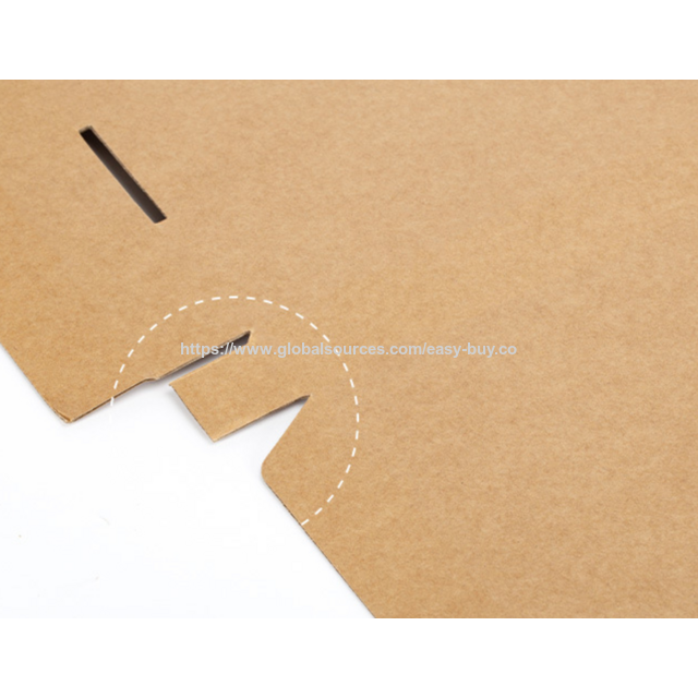 Caixas de embalagem de vestuário Caixas de avião extrarresistentes, caixas de papel personalizadas, kraft de três camadas, caixas de embalagem de roupas, caixas quadradas