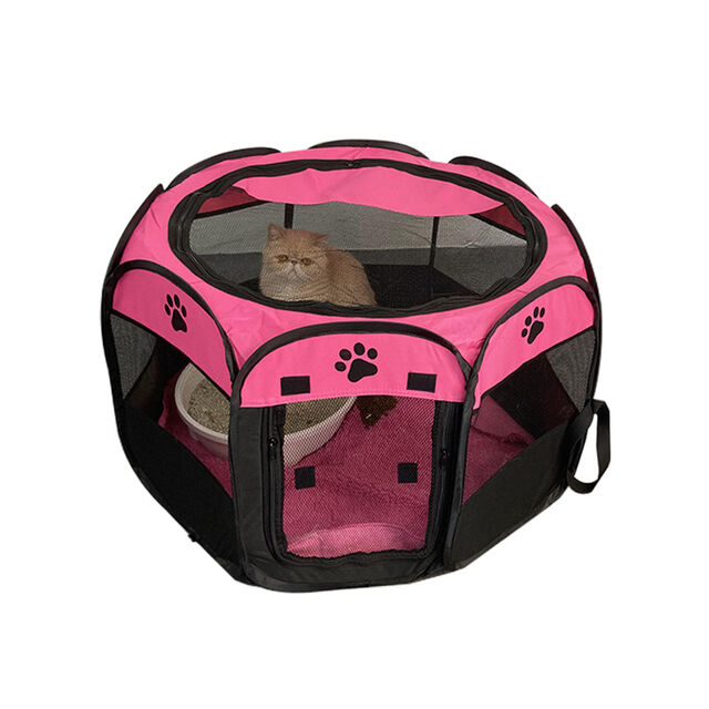 Tienda para Mascotas Portátil, Plegable, Lavable y de Alta Calidad para Mascotas - Ideal para Viajes y Uso en Interiores