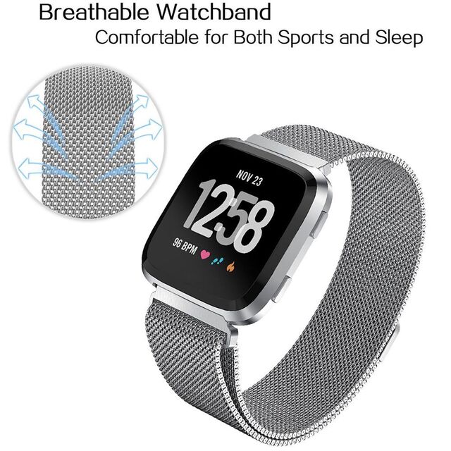 Luxus Milanese Loop Uhrenarmband Edelstahl 20mm Magnetverschluss ROHS-zertifiziert Klassisch Langlebig