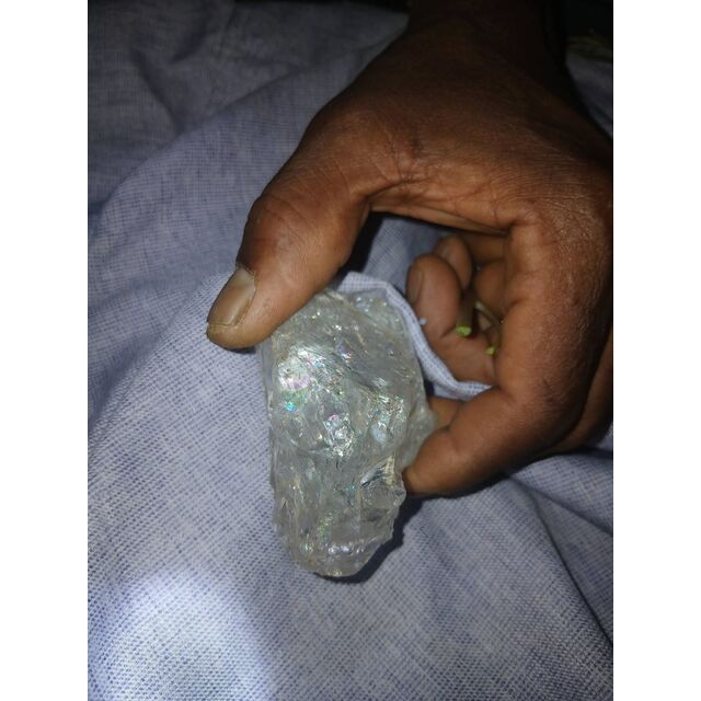 Prix de gros Pierre brute de guérison Diamants Herkimer cristal de quartz naturel scintillant à double pointe à vendre