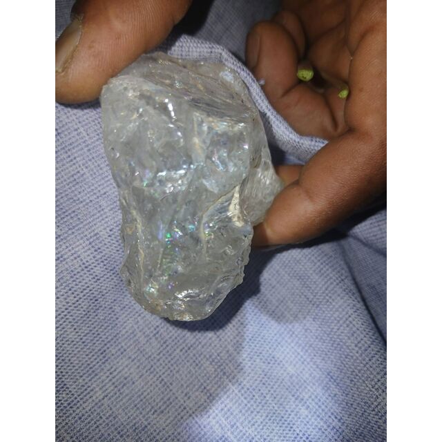 Prix de gros Pierre brute de guérison Diamants Herkimer cristal de quartz naturel scintillant à double pointe à vendre