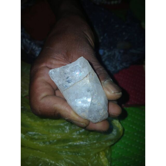 Prix de gros Pierre brute de guérison Diamants Herkimer cristal de quartz naturel scintillant à double pointe à vendre