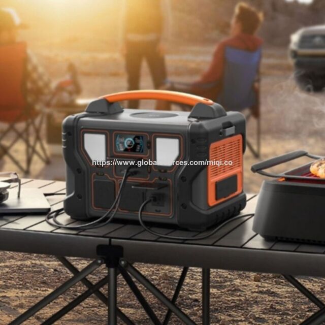 Alimentation de stockage d'énergie OEM 1,2 kW UPS LiFePO4 portable 1000W 1200W générateur solaire onduleur station d'alimentation pour camping