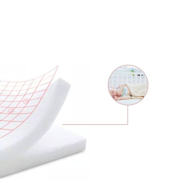 Niedlicher Baby-Lounger mit Cartoon-Tierdruck, Schleife und Herz-Anhänger, Baby-Nestchen-Kissen