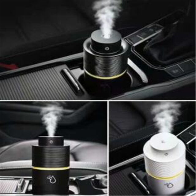 Mini Difusor de Óleos Essenciais Portátil USB para Carro, 200ml