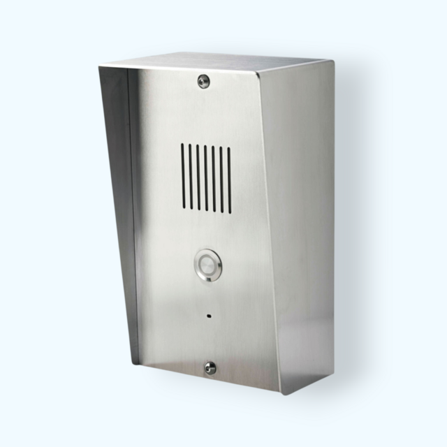 Mise à niveau d'interphone d'appartement ancien - Interphone de porte 4G VoLTE résistant aux intempéries avec accès à distance