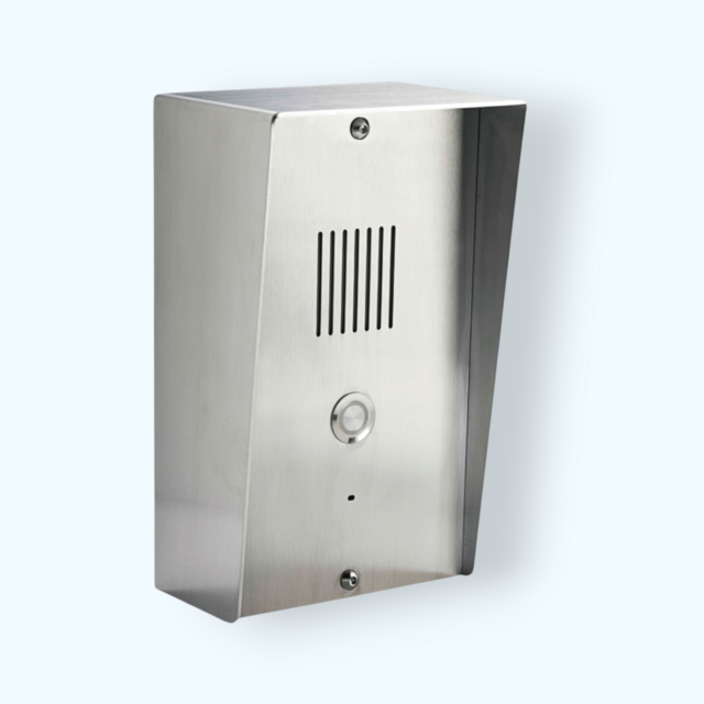 Mise à niveau d'interphone d'appartement ancien - Interphone de porte 4G VoLTE résistant aux intempéries avec accès à distance