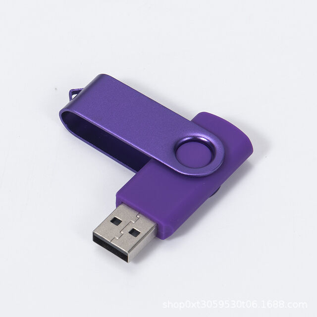 Clés USB Métalliques Rotatives 8 Go Haute Vitesse