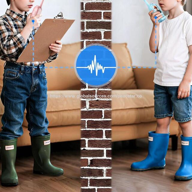 Kinderfreundliche kabellose Walkie-Talkies mit 2,0-Zoll-IPS-Display. 300.000 Pixel.