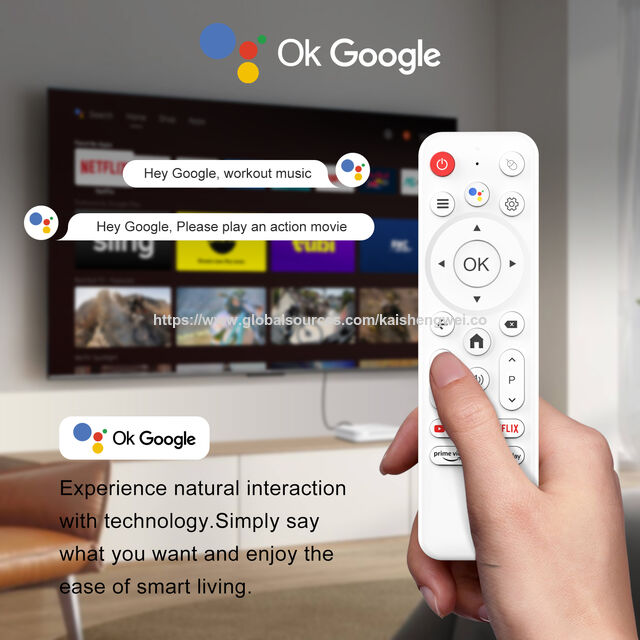 H96 MAX 4K Smart Fire TV Stick Boîtier TV Android 14 ATV H313 Double Wifi BT Processeur Quad Core 2Go/8Go RAM 16Go Stockage