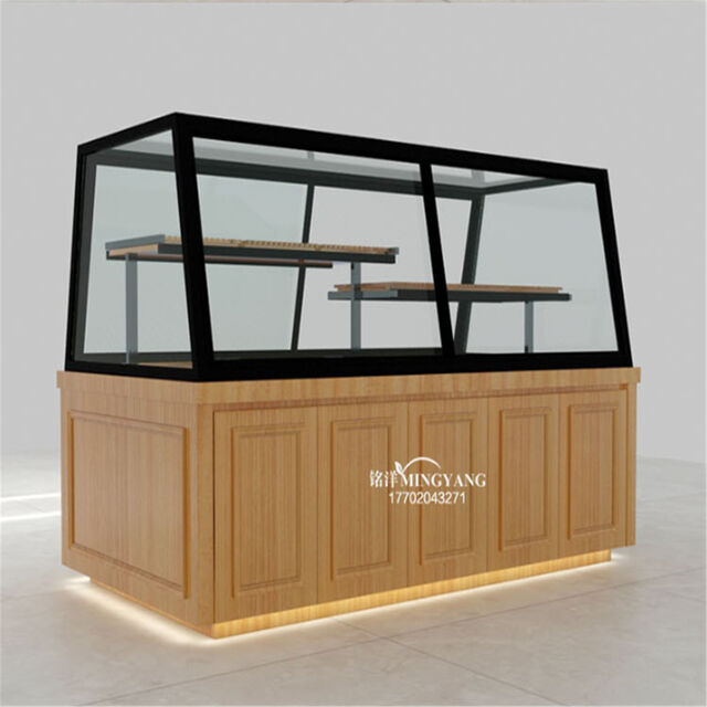 Présentoir à Pain pour Boulangerie Pâtisserie - Vitrine Réfrigérée pour Pains et Gâteaux