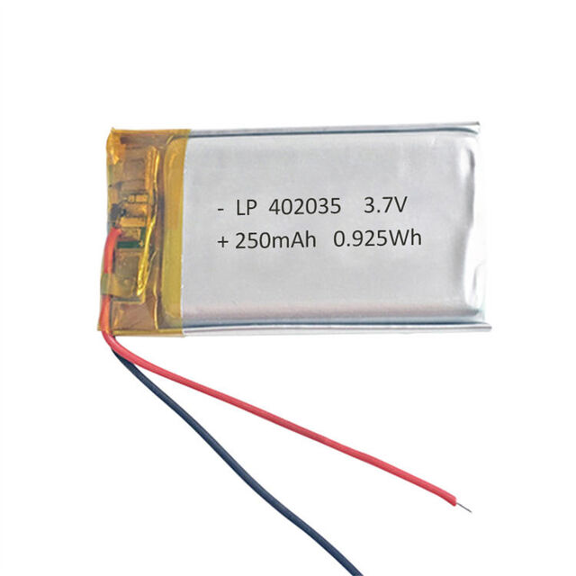 Wiederaufladbare 250mAh Lithium-Polymer-Akkus