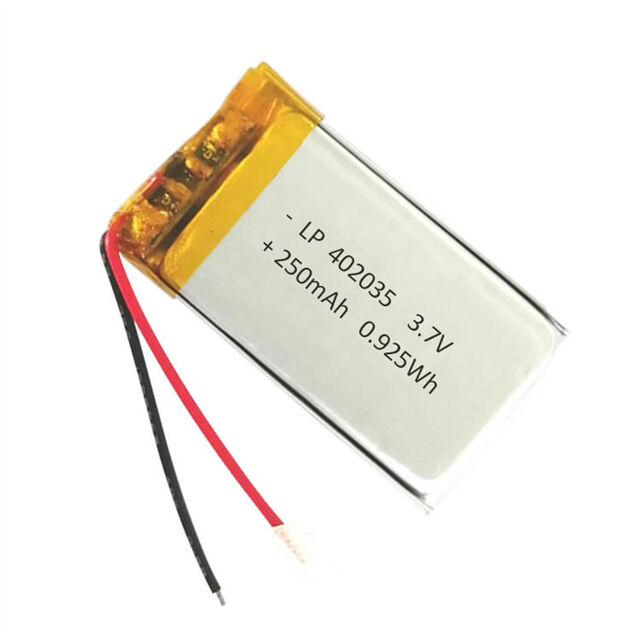 Wiederaufladbare 250mAh Lithium-Polymer-Akkus