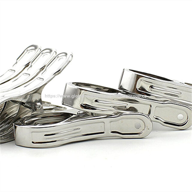 Jepitan Pakaian Stainless Steel - Klip Gantung Kuat