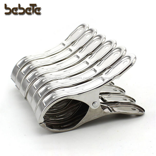 Jepitan Pakaian Stainless Steel - Klip Gantung Kuat