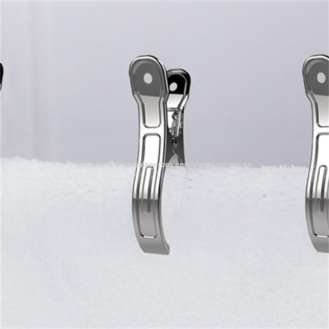 Jepitan Pakaian Stainless Steel - Klip Gantung Kuat