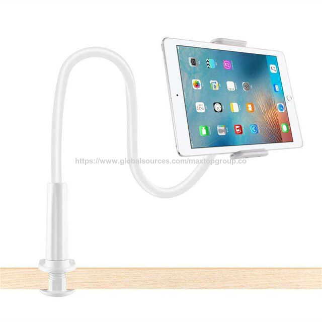 Universal Handy- und Tablet-Halterung mit Schwanenhals, Tischhalterung, Schreibtischhalterung, Mobile-Halterung