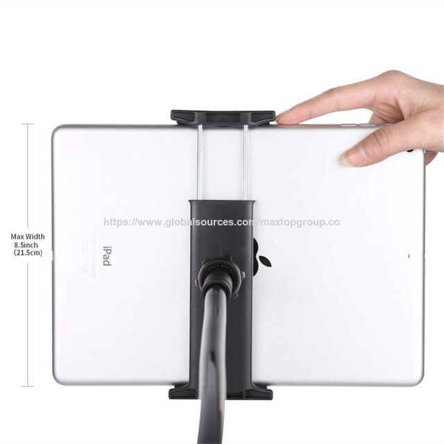 Universal Handy- und Tablet-Halterung mit Schwanenhals, Tischhalterung, Schreibtischhalterung, Mobile-Halterung