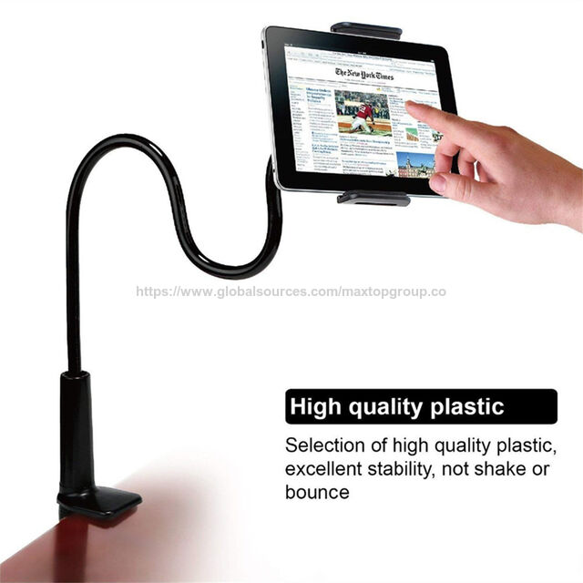 Universal Handy- und Tablet-Halterung mit Schwanenhals, Tischhalterung, Schreibtischhalterung, Mobile-Halterung