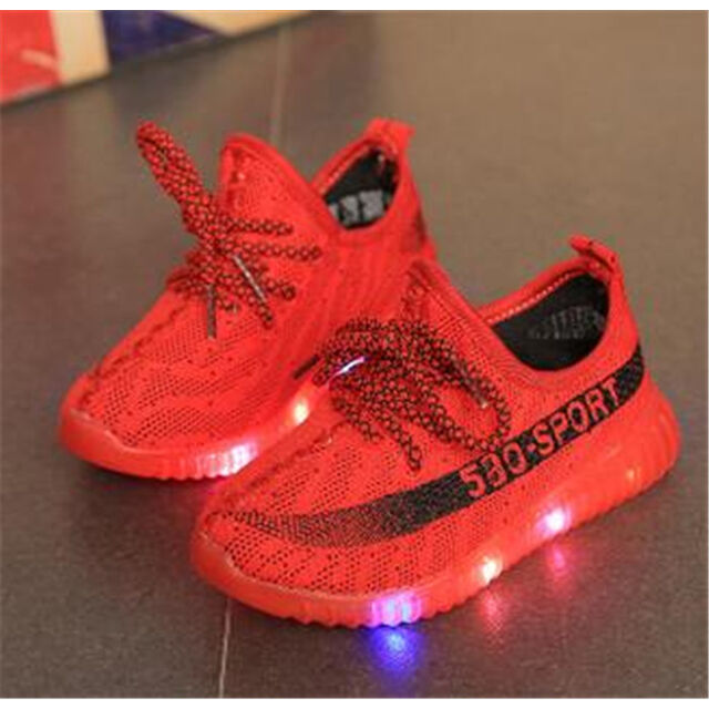 Trendy casual kids outdoor running sneakers