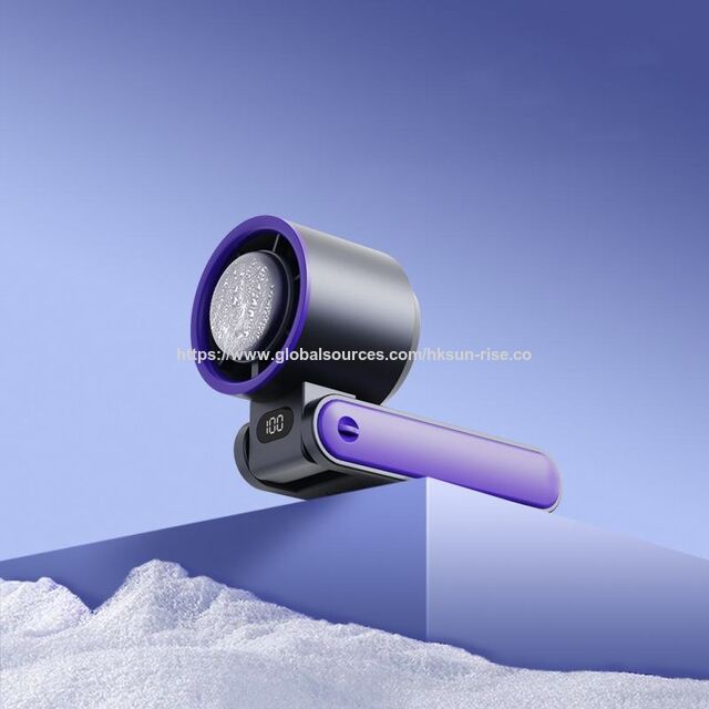 Hochgeschwindigkeits-Handheld-Turbogebläse 3600mAh USB-wiederaufladbarer Mini-Lüfter mit Kühlplatte, faltbarer tragbarer Nacken-Reiseventilator