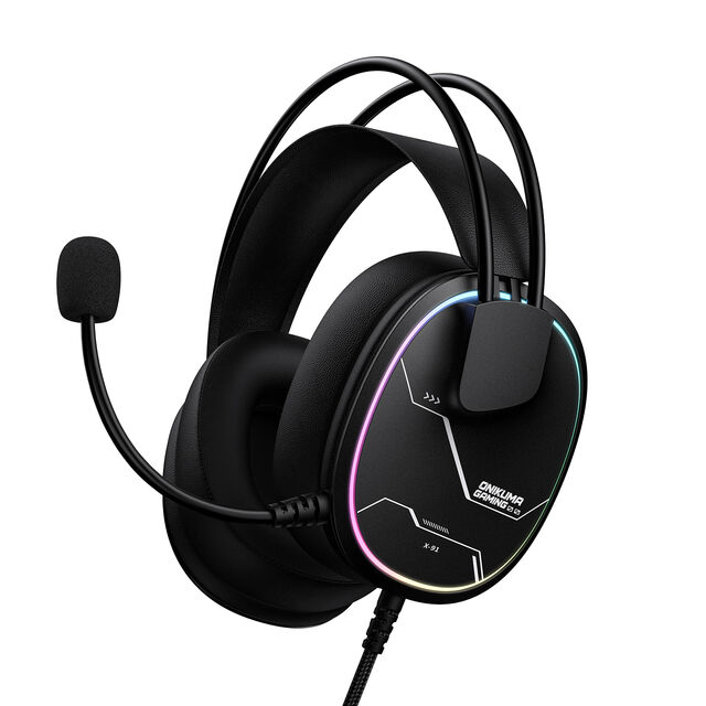 Casque filaire ONIKUMA X91 en stock en gros, codec AAC, prise audio 3,5 mm