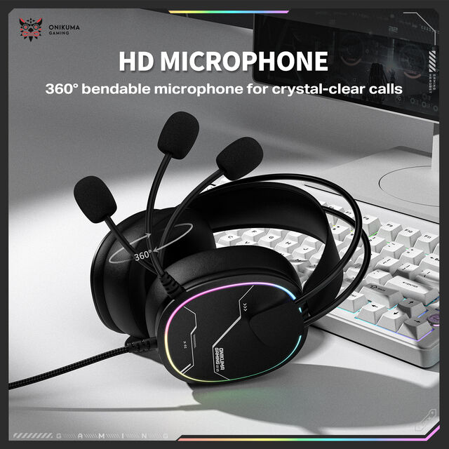 Casque filaire ONIKUMA X91 en stock en gros, codec AAC, prise audio 3,5 mm