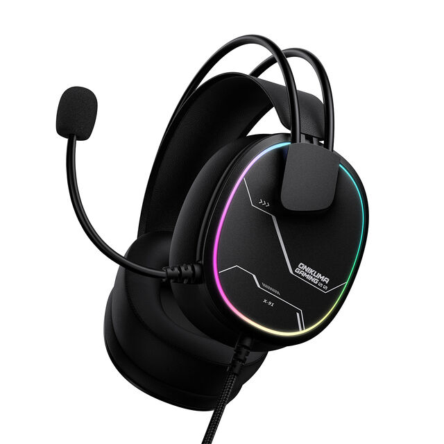 Casque filaire ONIKUMA X91 en stock en gros, codec AAC, prise audio 3,5 mm