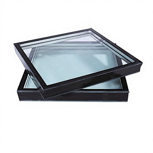 Verre Isolant Faible Émissivité (Low-E) pour Mur-Rideau, Isolation Thermique et Acoustique, Économie d'Énergie, Double Vitrage Creux, Verre Architectural