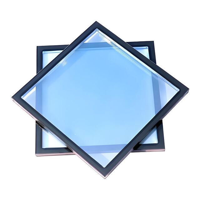 Verre Isolant Faible Émissivité (Low-E) pour Mur-Rideau, Isolation Thermique et Acoustique, Économie d'Énergie, Double Vitrage Creux, Verre Architectural