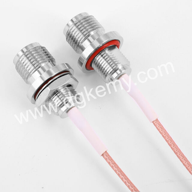 Assemblage de câble RF RG178 TNC femelle vers MMCX mâle, prise jack TNC à montage sur panneau avant vers fiche coudée MMCX RG-178 - Fabricant