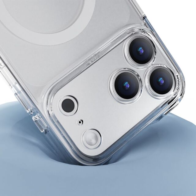 Coque de Protection X-ONE 360°, Hauteur de Chute 3 mètres, Transparente Claire, Protection Anti-Chocs TPU+PC pour iPhone 17