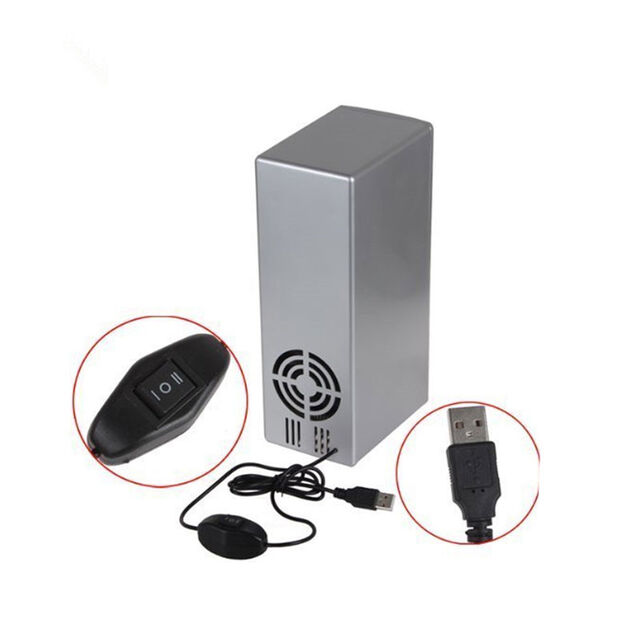 Usb fridge Cooler & Warmer Mini USB-Powered Beverage Drink Cans Cooler/Warmer Refrigerator