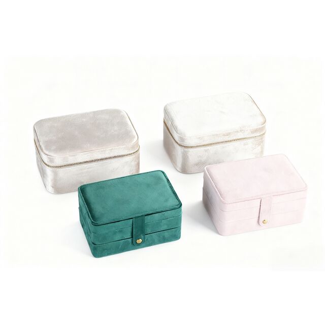 Boîte de Rangement de Bijoux de Luxe Multicouche, Étui de Rangement Pliable Magnétique pour Femmes