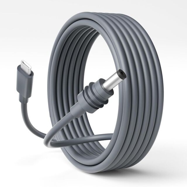 Câble d'alimentation CC Mini Starlink d'extérieur de haute qualité, type C vers CC 100W PD pour câble d'alimentation USB C vers CC 18AWG