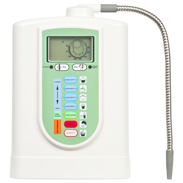 Machine à Eau Alcaline pour Comptoir, Ioniseur d'Eau Électrolytique Multifonctionnel pour la Maison