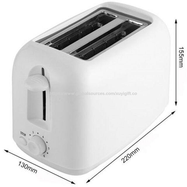 Haushalts-Elektrotoaster, Kompakte Brot-Toastmaschine, Multifunktionaler Frühstücks-Toastofen