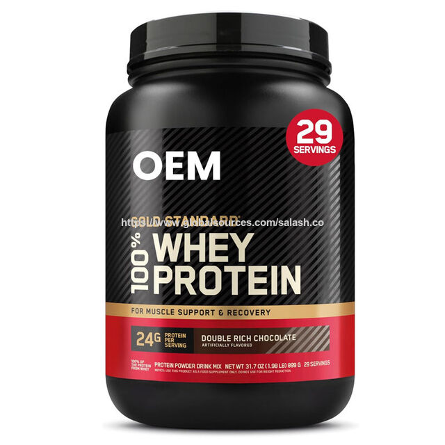 SUNI Sports Nutrition Molkenprotein-Isolat 90% Erdbeere Großhandel Molkenproteinpulver Fitnessstudio-Nahrungsergänzungsmittel Mass Gainer Bulk