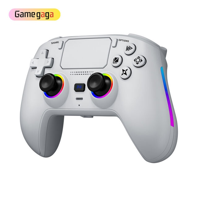 Manette Sans Fil X P916 pour P4 avec Joystick à Effet Hall, Gâchette, Lumière RVB, Boutons Arrière Programmables et Façade Magnétique 1000mAh