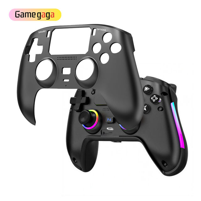 Manette Sans Fil X P916 pour P4 avec Joystick à Effet Hall, Gâchette, Lumière RVB, Boutons Arrière Programmables et Façade Magnétique 1000mAh