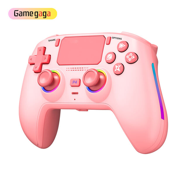 Manette Sans Fil X P916 pour P4 avec Joystick à Effet Hall, Gâchette, Lumière RVB, Boutons Arrière Programmables et Façade Magnétique 1000mAh