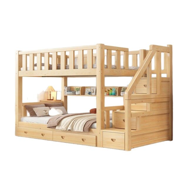 Standard-Etagenbetten Twin-over-Twin und Full-over-Full aus Holz