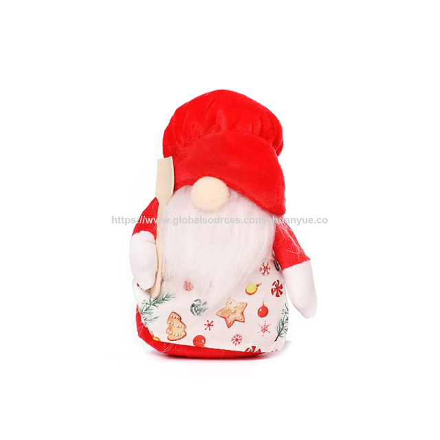 Neues Design Niedliche Plüsch-Zwergpuppen-Weihnachtsdekoration
