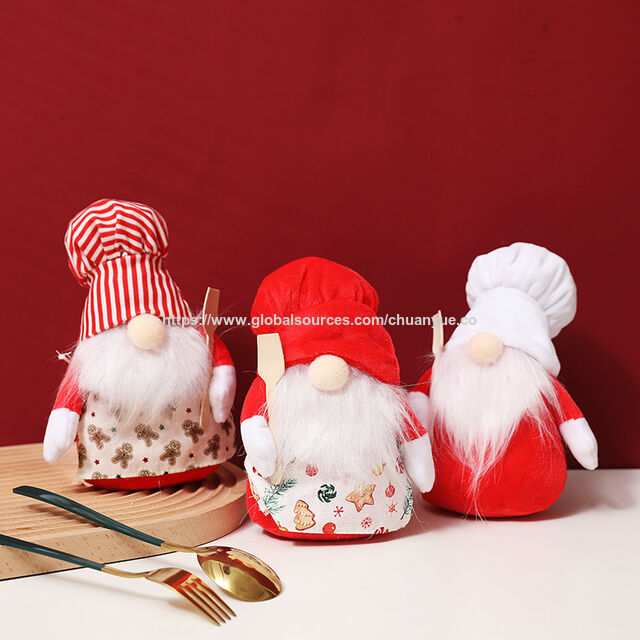 Neues Design Niedliche Plüsch-Zwergpuppen-Weihnachtsdekoration
