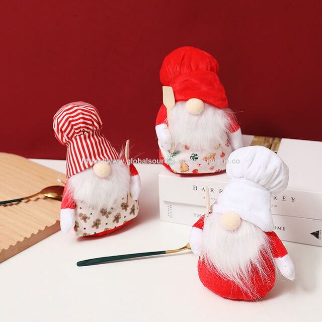 Neues Design Niedliche Plüsch-Zwergpuppen-Weihnachtsdekoration